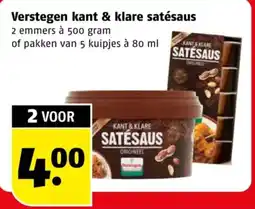 Poiesz Verstegen kant & klare satésaus aanbieding