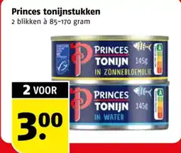 Poiesz Princes tonijnstukken aanbieding