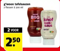 Poiesz G'woon tafelsauzen aanbieding