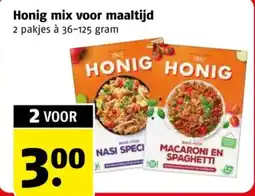Poiesz Honig mix voor maaltijd aanbieding