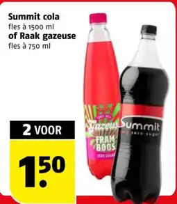 Poiesz Summit cola of Raak gazeuse aanbieding