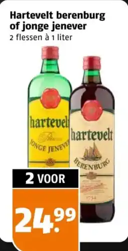 Poiesz Hartevelt berenburg of jonge jenever aanbieding