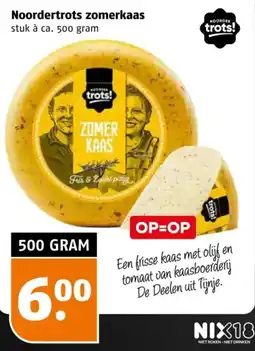 Poiesz Noordertrots zomerkaas aanbieding