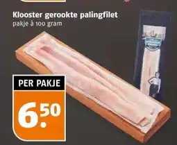 Poiesz Klooster gerookte palingfilet aanbieding