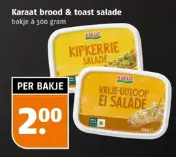 Poiesz Karaat brood & toast salade aanbieding