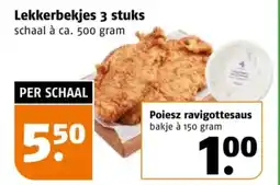 Poiesz Lekkerbekjes 3 stuks aanbieding