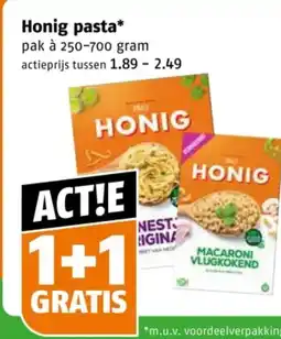 Poiesz Honig pasta aanbieding