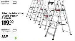 GAMMA Altrex huishoudtrap Double Decker aanbieding