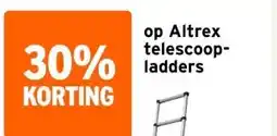 GAMMA op Altrex telescoop- ladders aanbieding
