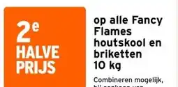 GAMMA op alle Fancy Flames houtskool en briketten 10 kg aanbieding