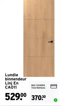 GAMMA Lundia binnendeur Linj aanbieding