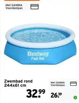 GAMMA Zwembad rond aanbieding