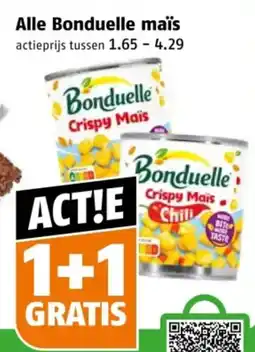 Poiesz Alle Bonduelle maïs aanbieding
