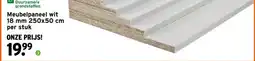 GAMMA Meubelpaneel wit 18 mm 250x50 cm aanbieding