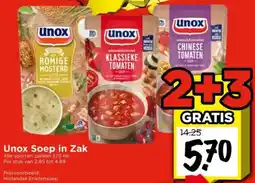Vomar Voordeelmarkt Unox Soep in Zak aanbieding