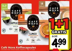 Vomar Voordeelmarkt Café Nova Koffiecapsules aanbieding