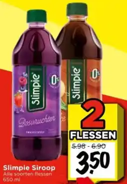 Vomar Voordeelmarkt Slimpie Siroop aanbieding