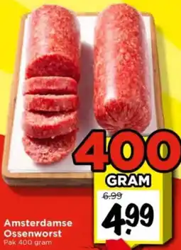 Vomar Voordeelmarkt Amsterdamse Ossenworst aanbieding