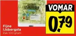 Vomar Voordeelmarkt Fijne IJsbergsla aanbieding