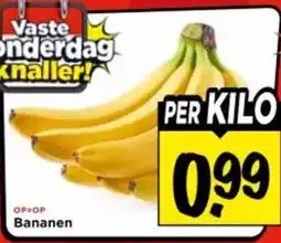 Vomar Voordeelmarkt Bananen aanbieding
