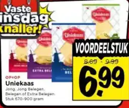 Vomar Voordeelmarkt Uniekaas aanbieding