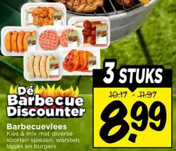 Vomar Voordeelmarkt Barbecuevlees aanbieding
