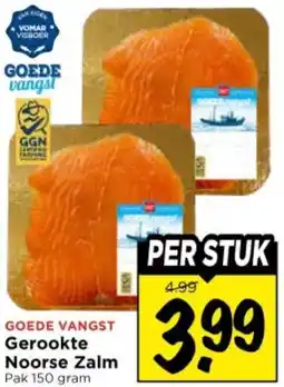 Vomar Voordeelmarkt Goede Vangst Gerookte Noorse Zalm aanbieding