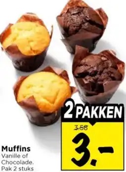 Vomar Voordeelmarkt Muffins aanbieding