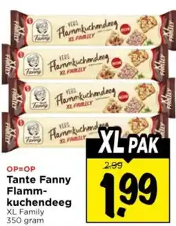 Vomar Voordeelmarkt Tante Fanny Flammkuchendeeg aanbieding