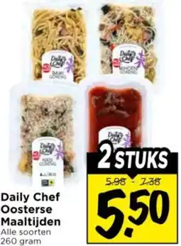 Vomar Voordeelmarkt Daily Chef Oosterse Maaltijden aanbieding
