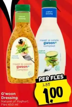 Vomar Voordeelmarkt G'woon Dressing aanbieding