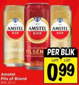 Vomar Voordeelmarkt Amstel Pils of Blond aanbieding