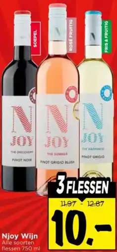 Vomar Voordeelmarkt Njoy Wijn aanbieding