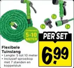 Vomar Voordeelmarkt Flexibele Tuinslang aanbieding