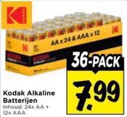 Vomar Voordeelmarkt Kodak Alkaline Batterijen aanbieding