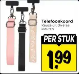 Vomar Voordeelmarkt Telefoonkoord aanbieding