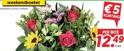 Dekamarkt Boeketten kunnen variëren. aanbieding