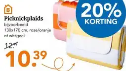 Blokker Picknickplaids aanbieding