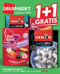 Dekamarkt Red Band of Venco aanbieding