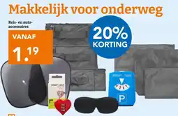 Blokker Reis- en auto- accessoires aanbieding