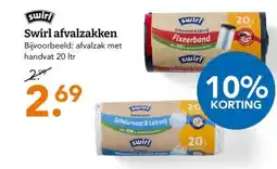 Blokker Swirl afvalzakken aanbieding