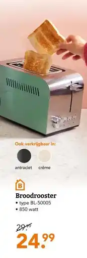 Blokker Broodrooster aanbieding