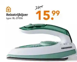 Blokker Reisstrijkijzer aanbieding