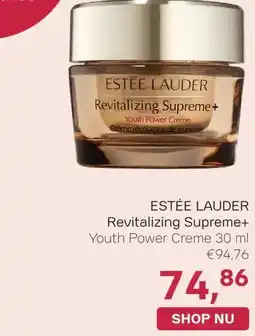 Pour Vous ESTÉE LAUDER Revitalizing Supreme+ aanbieding