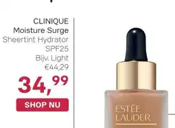 Pour Vous CLINIQUE Moisture Surge aanbieding