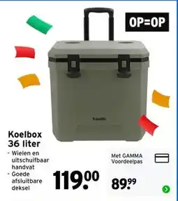 GAMMA Koelbox 36 liter aanbieding