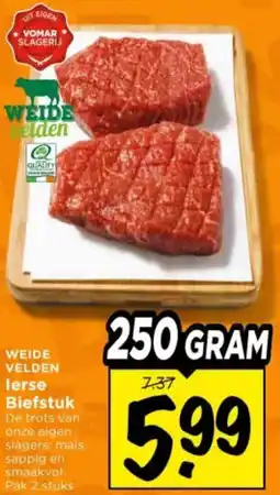 Vomar Voordeelmarkt Weide Velden lerse Biefstuk aanbieding
