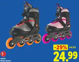 Lidl Crivit Kinder skeelers aanbieding