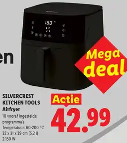 Lidl Silvercrest Kitchen Tools Airfryer aanbieding