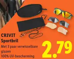Lidl Crivit Sportbril aanbieding